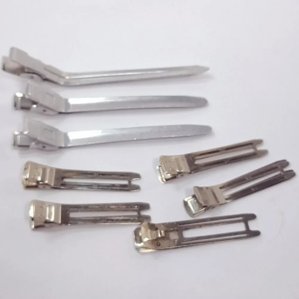 Vintage Goody‎ Lady Ellen Made England pin curl clips metal hair wave aluminum